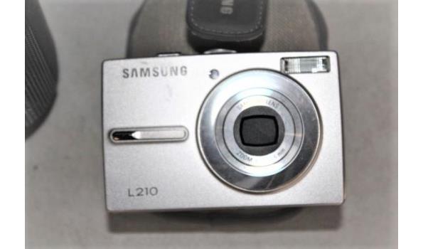 dig fotocamera SAMSUNG, zonder kabels, werking niet gekend plus draadloze speaker, zonder kabels, werking niet gekend